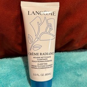 Lancome cream-to-foam cleanser